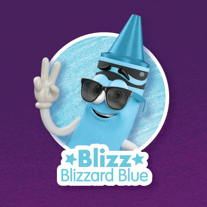 Retired character "Blizz"