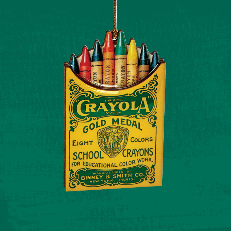 Crayon Box Ornament