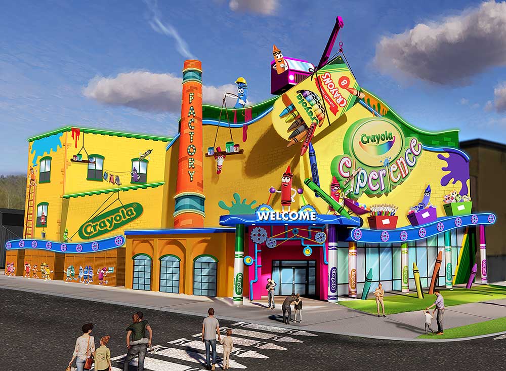 Where is deals crayola factory